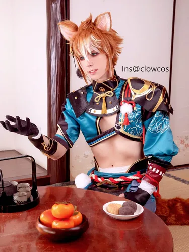 Vista 4 de NSPSTT Genshin Impact Cosplay - Disfraz de todos los personajes, juego completo, disfraz de Halloween para mujeres y hombres