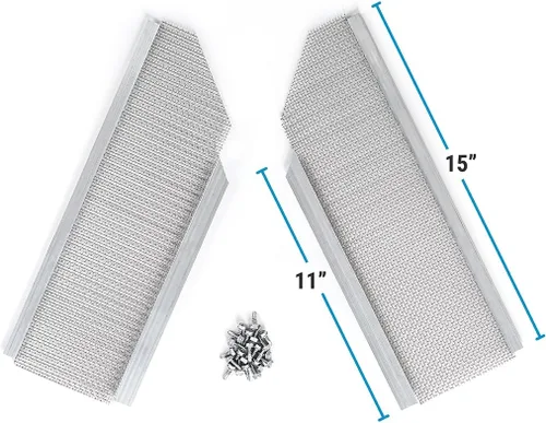 Vista 2 de RAPTOR GUTTER GUARD Kit de inglete interior de alto flujo - Paquete de 3 (se adapta a canaleta de 5 pulgadas)