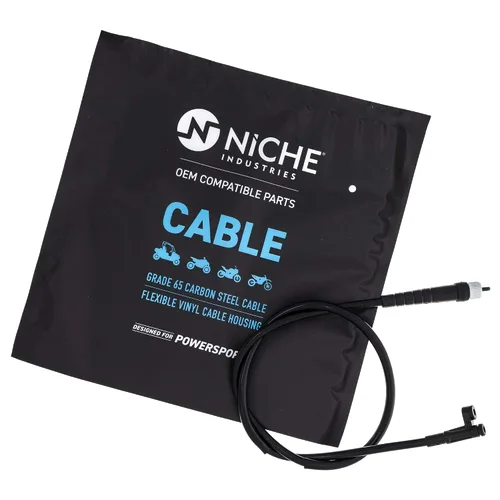 Vista 2 de NICHE Cable del velocímetro para Honda CB350 Super Sport CL350 Scrambler CX650C Custom Motorcycle