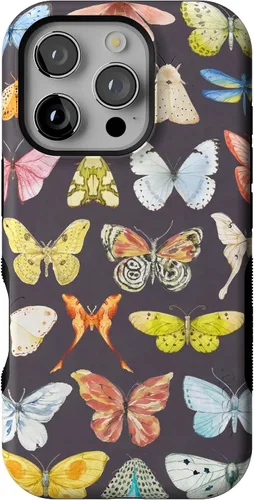 Vista 40 de Casely - Funda protectora para iPhone 16 Pro, diseño All Smiles, sticker de cara sonriente, colección Bold, compatible con MagSafe