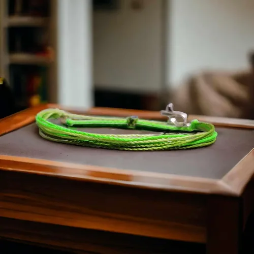 Vista 4 de Pulsera de concientización sobre el cáncer de linfoma, en apoyo de los seres queridos que luchan contra el cáncer