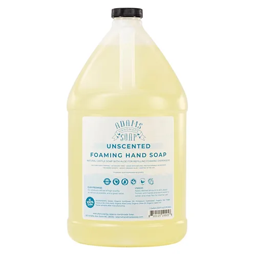Vista 12 de Adams Jabón Hecho a Mano Jabón Líquido Espumoso 1 Gal - Especias de Canela