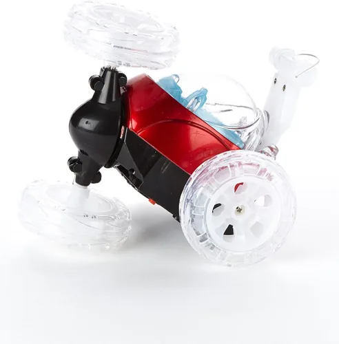 Vista 7 de Mindscope Turbo Twisters rojo 27 MHz brillante LED luz para acrobacias RC vehículo de control remoto