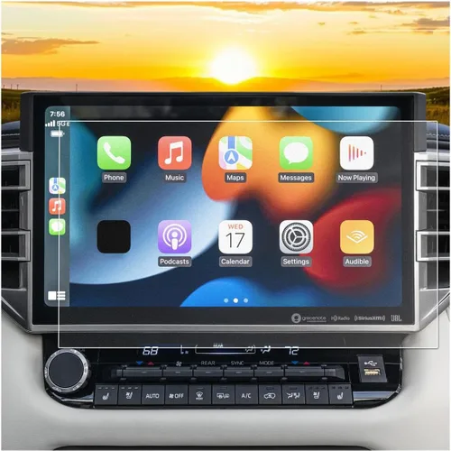 Vista 23 de YEE PIN Protector de pantalla para 2014-2019 4Runner Entune 6.1 pulgadas/2013 BRZ, protector de pantalla táctil de cristal templado para navegación