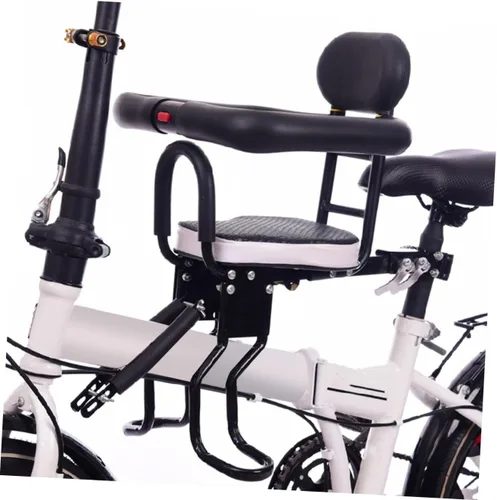 Vista 2 de UPKOCH 1 asiento de bicicleta de desmontaje rápido para diseño de montaje frontal, cómodo cojín de esponja gruesa duradera de alta construcción