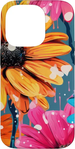 Vista 17 de Drip Gerbera Daisies Case for iPhone 17