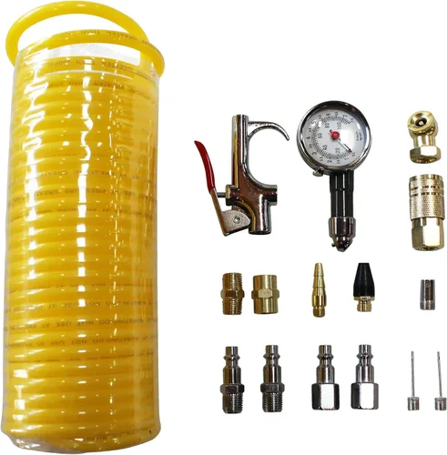 Vista 3 de California Air Tools 376 Kit de accesorios para herramientas neumáticas, 14 piezas
