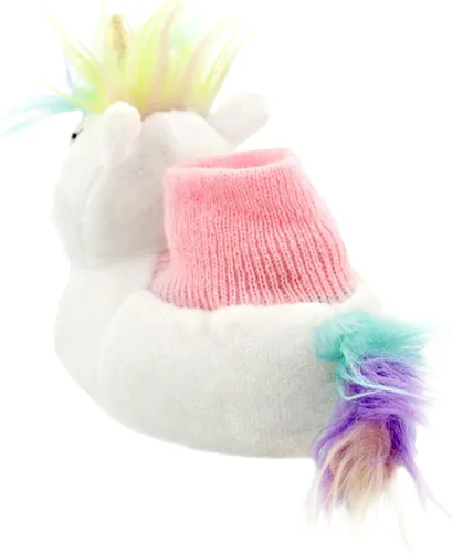 Vista 5 de Yankee Toy Box Plush Animal Toddler Boys Girls Sock Top Slippers