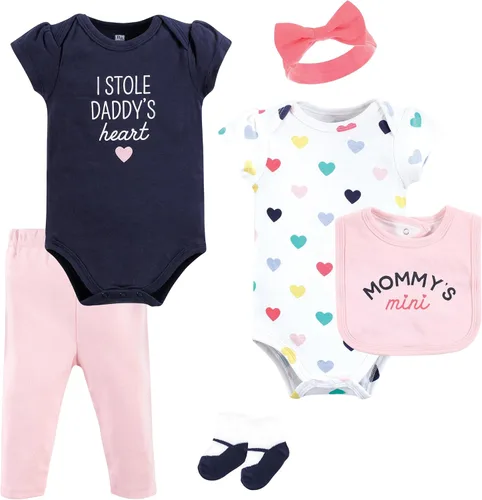 Vista 36 de Hudson Baby Juego de canastilla de algodón unisex para bebé Arcos de ballet Bunny