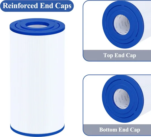 Vista 4 de Cryspool® 04061 Filtro compatible con C-4335, PRB35-IN, R173431, Guardain 409-219, FC-2385, 03FIL1300, cartucho de filtro de spa de 35 pies