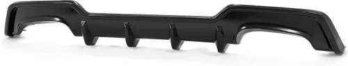 Vista 3 de HECASA Difusor trasero compatible con Toyota Corolla/Auris Hatchback 2019-2022 Alerón Divisor de Labio de Parachoques de Plástico ABS Negro