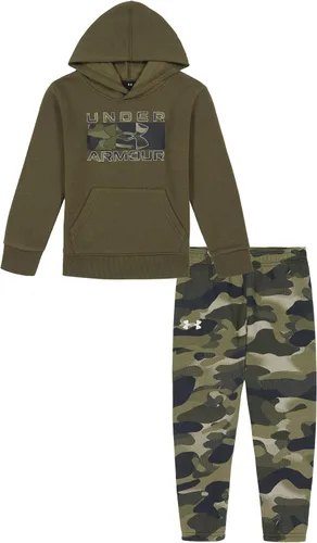 Vista 7 de Under Armour boys Hoodie Set, pants & Hoodie, Lightweight & Relaxed Fit