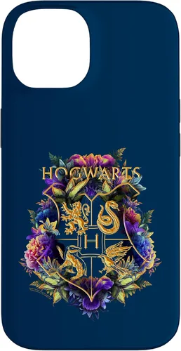 Vista 4 de Harry Potter Hogwarts - Carcasa para iPhone 17, diseño floral multicolor