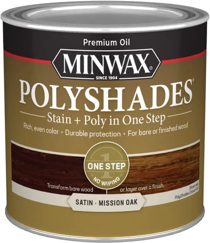 Vista 50 de Barniz Minwax 213104444 PolyShades Miel