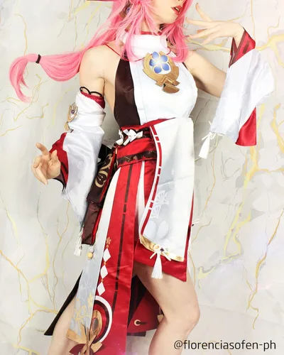 Vista 2 de LTAKK Genshin Impact - Disfraz de anime para mujer