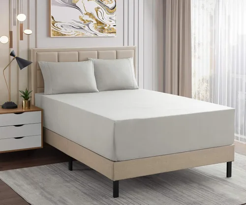 Vista 2 de 1500 Supreme Collection Juego de Sábanas de Bolsillo Extra Profundo - Sábanas de Cama Suaves de Lujo, Sin Arrugas, Ropa de Cama, Más de 40