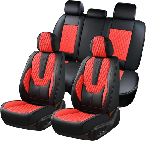 Vista 69 de Coverado Fundas de asiento delantero, fundas de asiento delantero de automóvil, fundas de asiento de piel de napa para automóviles, fundas