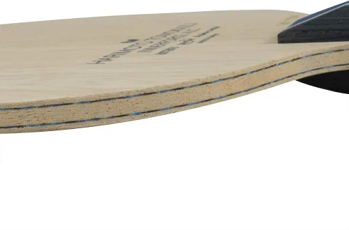 Vista 3 de Harimoto Innerforce ALC Blade - Hoja de tenis de mesa Butterfly - Hoja de fibra de carbono AL - Hoja de tenis de mesa profesional - Tipo de mango