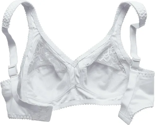 Vista 7 de frugue Brasier reductor sin forro para mujer, sin varillas, talla grande, cobertura completa