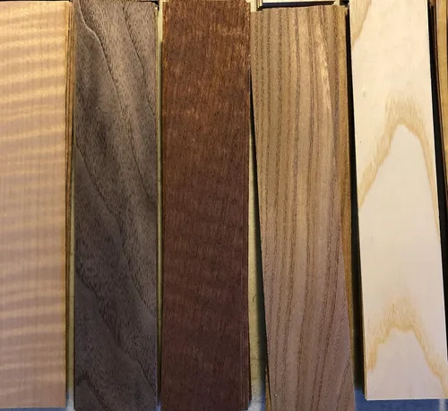 Vista 2 de Anillos de diapasón de chapa de madera de 220-8" x 1 1/2" para artes y manualidades
