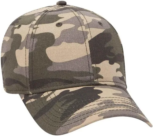 Vista 17 de Ashen Fane Gorra de béisbol básica de sarga de algodón superior de perfil bajo estructurado de 6 paneles