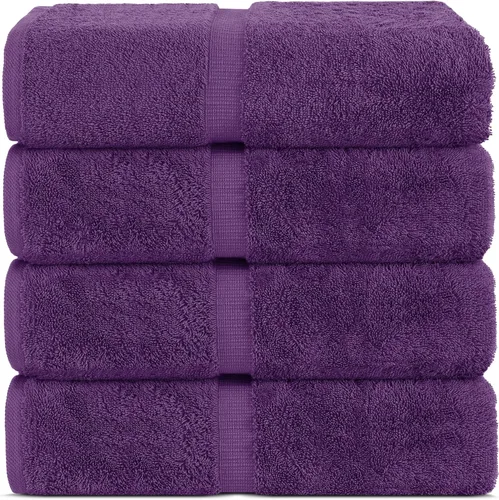 Vista 82 de Chakir Turkish Linens Toallas turcas de alta calidad 100% algodón para baño, toallas de baño grandes de 30 x 60 pulgadas (4 piezas, aguamarina)