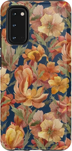 Vista 328 de Casely Funda para Galaxy S9 Postura de cadáver Yoga de esqueleto Diseño protector delgado esencial de doble capa