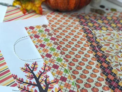 Vista 2 de Paquete de papel de patrón – Sweater Weather – Scrapbook Premium Specialty Paper de una cara de 12 x 12 pulgadas, colección incluye 16 hojas – por