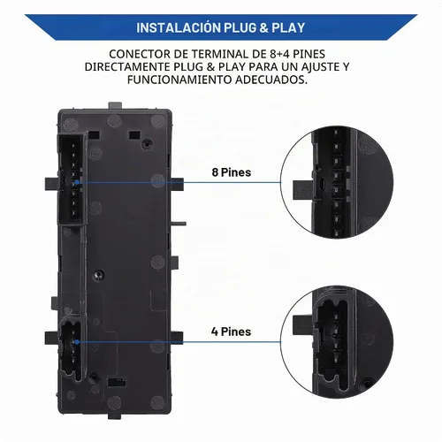 Vista 3 de Interruptor de caja de transferencia 4x4, botón de tracción en las ruedas 4WD, compatible con Chevrolet Silverado 2003-2007, Chevy Suburban, Tahoe