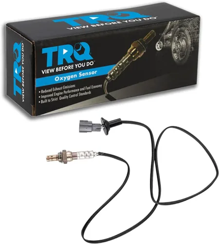 Vista 340 de TRQ Sensor de Oxígeno O2 de 4 Hilos de Banda Estrecha Compatible con VW Atlas 2.0L 2018-21, VW GTI 2.0L 2016-18, Audi A3 Quattro 2.0L 2015-18, VW