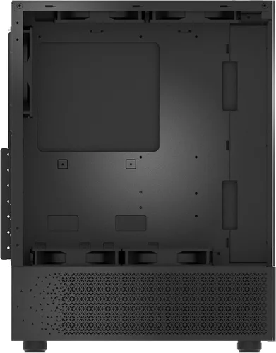 Vista 5 de XPG INVADER X MINI ATX - Carcasa para PC con 5 ventiladores ARGB, color negro - BKCWW