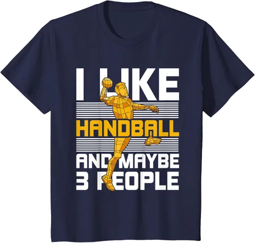 Vista 28 de Divertido jugador de balonmano atleta regalo balonmano camiseta Negro