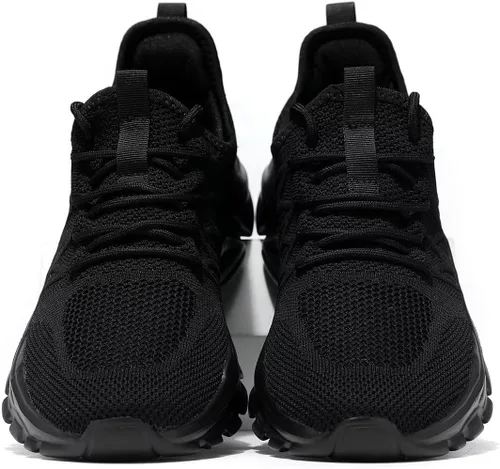 Vista 7 de Zapatos deportivos para correr para hombre, ligeros, transpirables, de malla