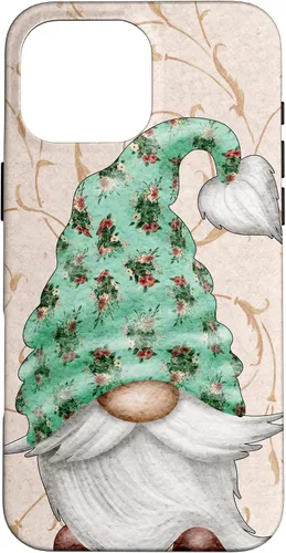 Vista 19 de Floral Shabby Chic Design with Cute Gnomie for Summer Gnome Case for iPhone 17