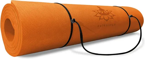Vista 10 de Hatha Yoga Tapete de yoga de TPE grueso de 72 x 27 x 1/3 pulgadas, antideslizante, ecológico, tapete de ejercicio para yoga, pilates
