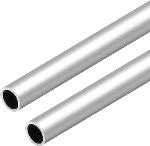 Vista 9 de Tubo redondo de aluminio 6063, 0.394 pulgadas de diámetro exterior de 0.079 pulgadas de grosor de pared de 11.811 in de longitud, tubo recto