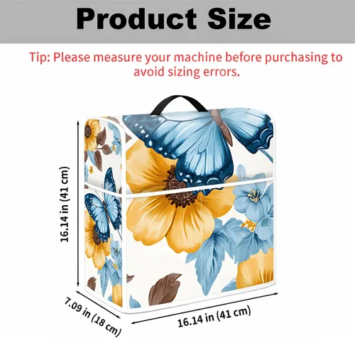 Vista 3 de Funda protectora para máquina de granizado, impermeable y a prueba de polvo, antiestática, protector universal para licuadora de bebidas congeladas