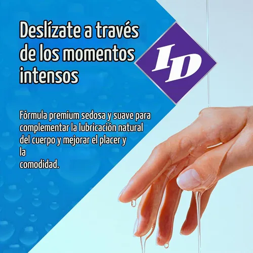 Vista 2 de Lubricante Glide de I-D Lubricants, lubricante personal a base de agua, botella de 8.5 onzas, GLD-01, onza, 1, 1