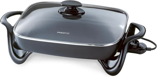 Vista 2 de Presto 06852 Sartén eléctrica de 16 pulgadas con tapa de vidrio