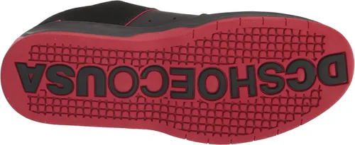 Vista 4 de DC X Star Wars The Mandalorian - Tenis de patinaje para hombre, NegroNegroRojo (Lynx Zero)