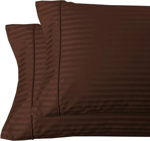 Vista 21 de Royal Tradition Damask Striped - Juego de sábanas de 600 hilos, 100% algodón, tamaño individual extra largo XL, 3 piezas, color beige