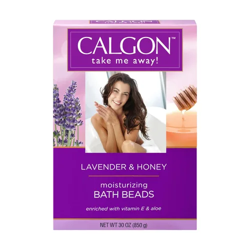 Vista 11 de Calgon Cuentas de baño ultra hidratantes, lavanda y miel, 30 onzas
