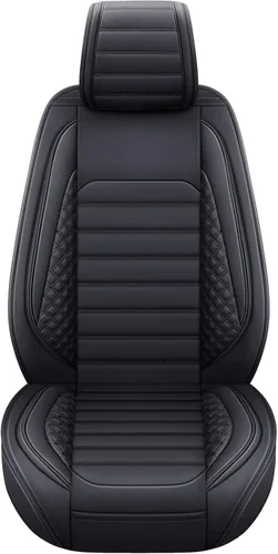 Vista 5 de YIERTAI Fundas de asiento de coche para asientos delanteros F150 2009-2022 y 2017-2022 F250 F350 F450 2017-2022 protectores de cojín de cuero