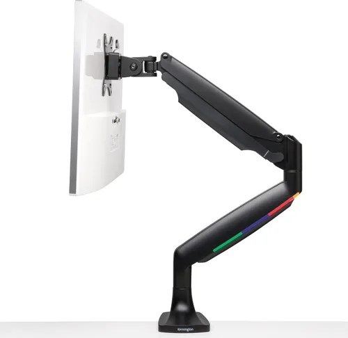 Vista 7 de Kensington SmartFit - Brazo de monitor doble ajustable en altura One‑Touch – Brazo ergonómico articulado con resorte de gas, soporta monitores