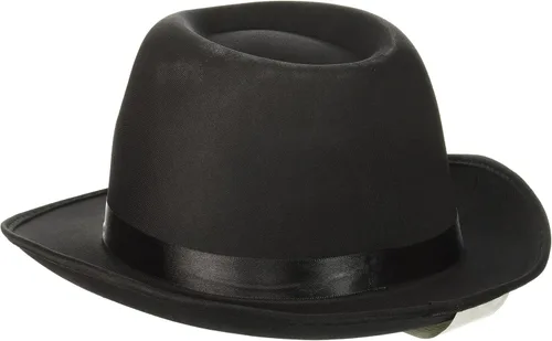 Vista 2 de Sombrero Fedora para hombre Forum Novelties, talla única , Negro