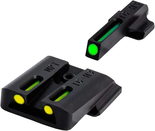 Vista 10 de Juego de mira TRUGLO TFO de tritio y fibra óptica para pistola, duradero, resistente a enganches, con iluminación delantera y trasera nocturna