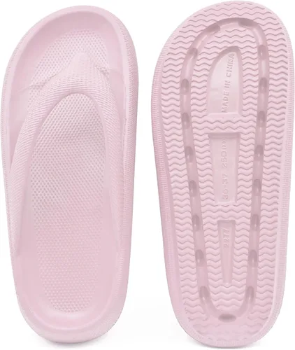 Vista 8 de Flops for Women Men Pillow Soft Slides Sandals Cushion Beach Flip Flops EVA Comfy Bath Spa Walking Sandals