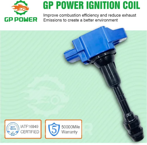 Vista 6 de Bobina de encendido de rendimiento 22448-ZE00C 22448ZE00C UF-551 UF551 C1672 AIC-2402N 5C1729 JUEGO DE 8 COMPATIBLES CON INFINITI QX56 NISSAN ARMADA