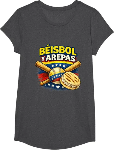 Vista 85 de Camiseta Beisbol y Arepas Venezuelas Baseball Pride Team 2026