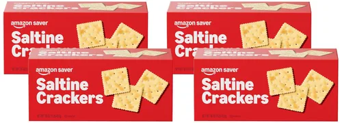 Vista 5 de Amazon Saver, Crackers Saltinas, 16 Oz (Anteriormente Amazon Fresh, El Empaque Puede Variar)